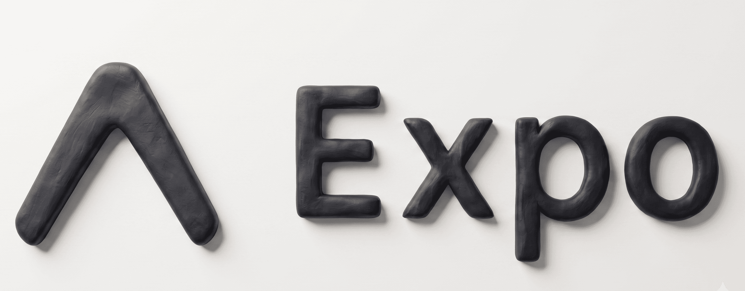 Clay-style Expo technology icon
