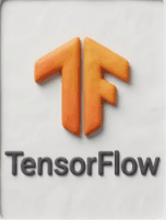 Clay-style TensorFlow technology icon